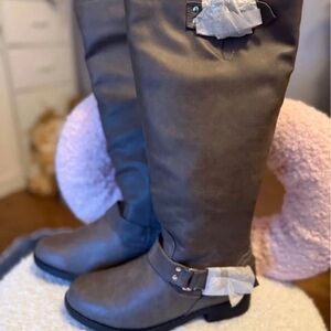 Zara Gray Ankle Boots